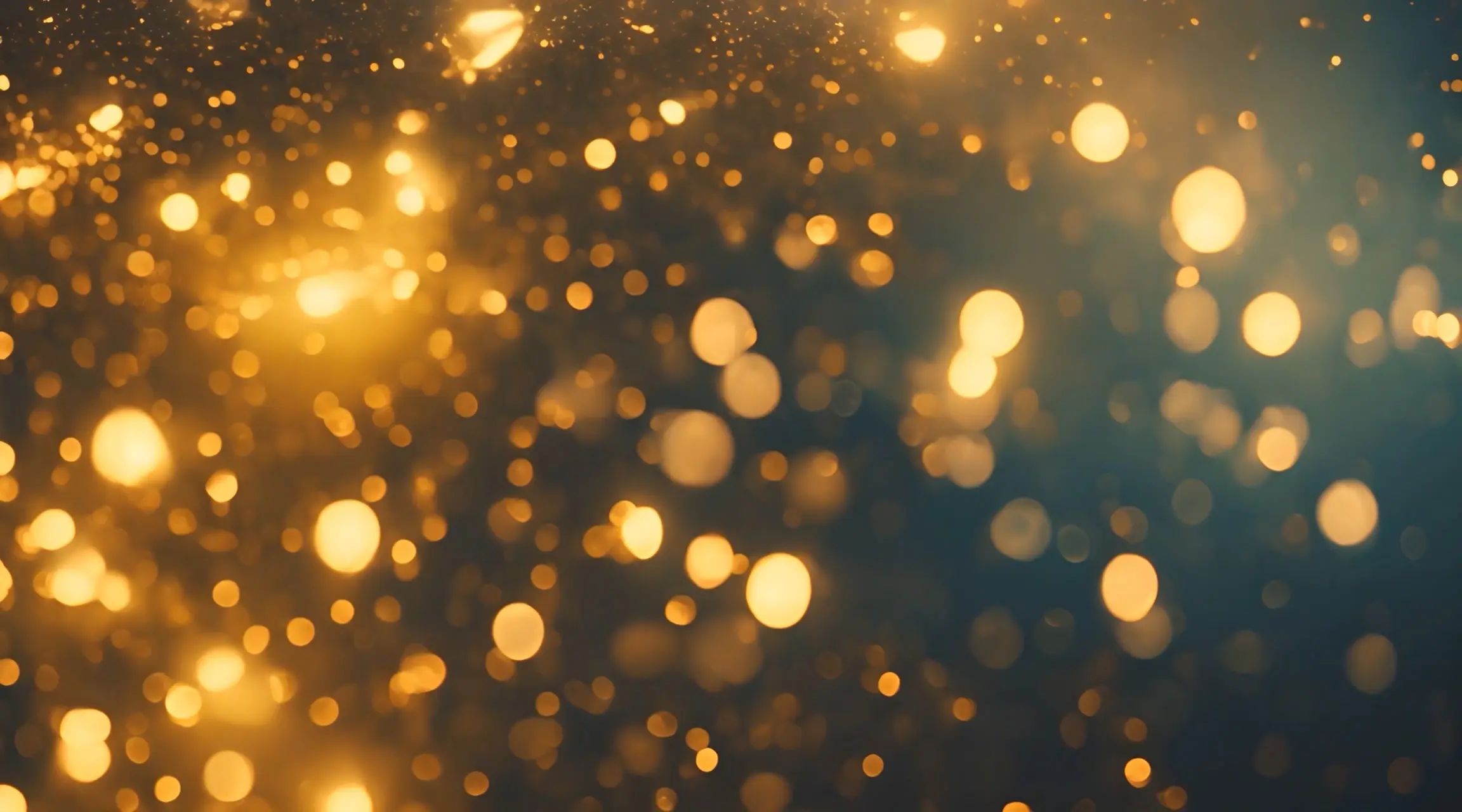 Floating Gold Dust Magical Backdrop Stock Video